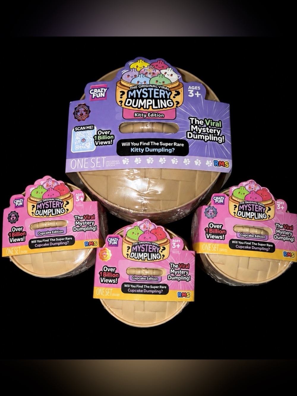 *NEW* 🥟 RMS MYSTERY DUMPLING BUNDLE — LOT OF 4 🥟
